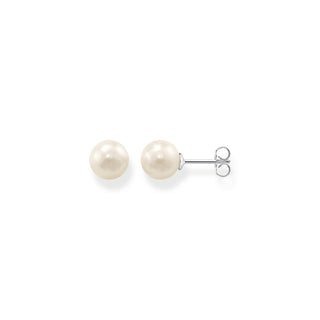 Thomas Sabo Silver Pearl Stud Earrings 0.8cm