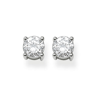 Thomas Sabo Silver Cubic Zirconia Stud Earrings