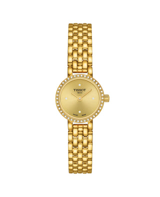 Tissot 20mm Lovely Yellow Gold Plated Diamond Quartz Watch