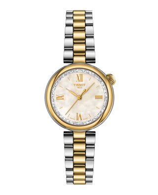 Tissot 28mm Desir Two-tone Mother-of-Pearl Quartz Watch