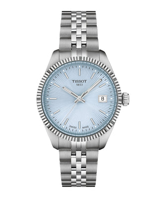 Tissot 34mm Ballade Stainless Steel Blue Quartz Watch