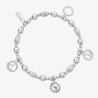 Chlobo Phases of the Goddess Silver Bracelet