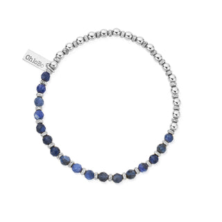 Chlobo Silver Story of the Moon Sodalite Bracelet