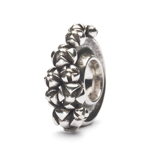 Trollbeads Silver Bougainvillea Bead