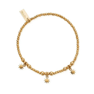 Chlobo Yellow Gold Plated Illuminating Energy Bracelet