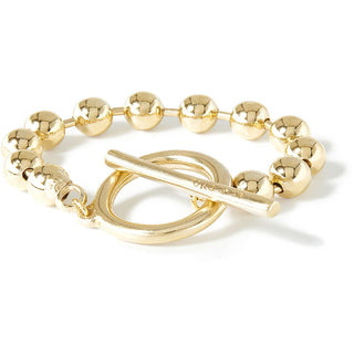 Uno De 50 Yellow Gold Plated On/off Bracelet