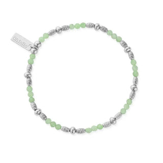 Chlobo Silver Sparkle Aventurine Bracelet