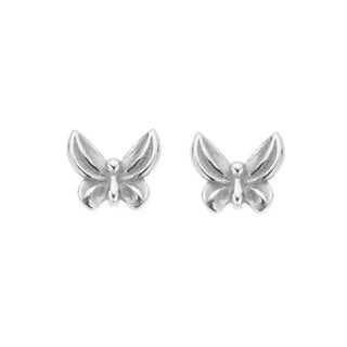 Chlobo Silver New Beginnings Stud Earrings