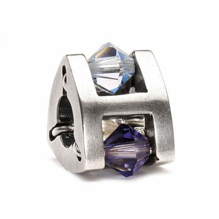 Trollbeads Silver Small Summer Jewel Bead With Swarovski Crystal