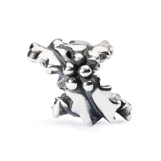 Trollbeads Silver Holly Bushes Bead