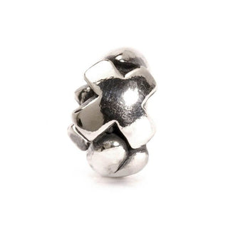 Trollbeads Silver Letter X Bead