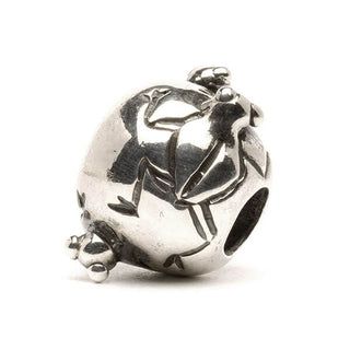 Trollbeads Silver Frogs Bead