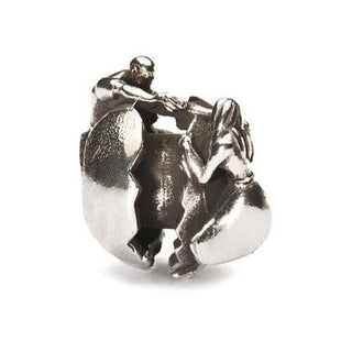 Trollbeads Silver Holding On To Love Bead