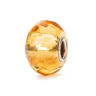 Trollbeads Yellow Prism Bead