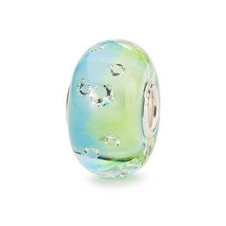 Trollbeads Shade Of Sparkle Lagoon Glass Bead