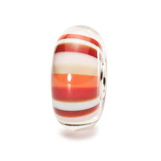 Trollbeads Strawberry Stripes Glass Bead