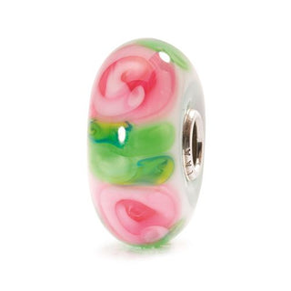 Trollbeads Rose Glass Bead