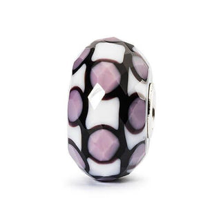 Trollbeads Lavender Facet Glass Bead