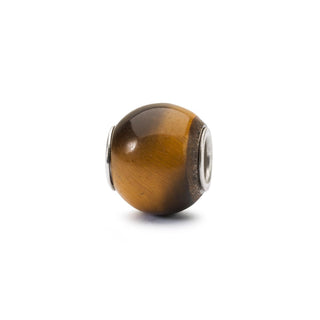 Trollbeads Round Tiger Eye Charm