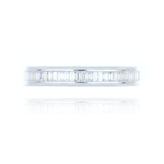 18ct White Gold 0.88ct Diamond Full Eternity Ring