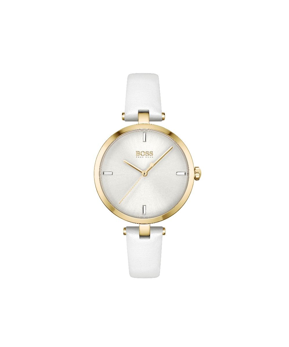 Ladies leather wrist online watch