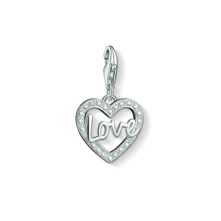 Thomas Sabo Silver Cz Love Heart Pendant