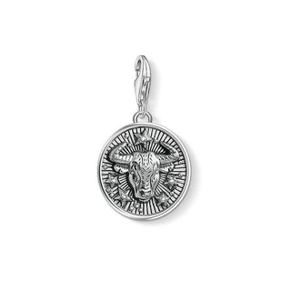 Thomas Sabo Silver Taurus Zodiac Disc Pendant