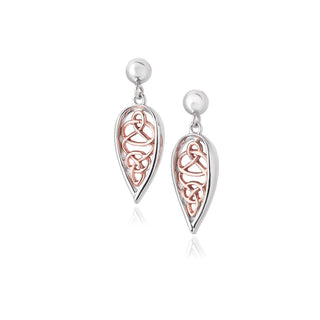 Clogau Welsh Royalty Drop Earrings