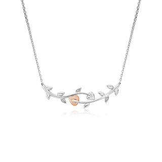 Clogau Silver Vine Of Life Topaz Necklace