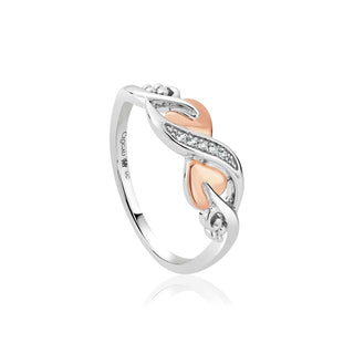 Clogau Silver Vine Of Life Topaz Ring - Size M