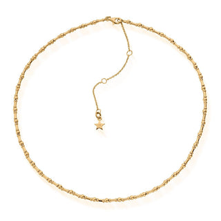 Chlobo Yellow Gold Plated Rhythm Of Water Necklace