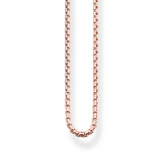 Thomas Sabo Rose Gold Vermeil Venezia Necklace Chain - 45/50cms