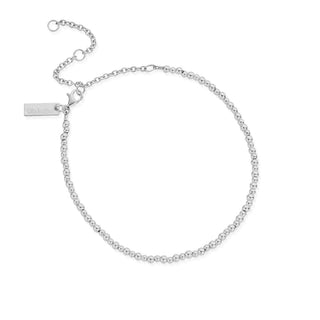 Chlobo Silver Mini Cute Anklet