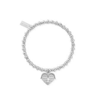 Chlobo Silver Heavenly Heart Bracelet