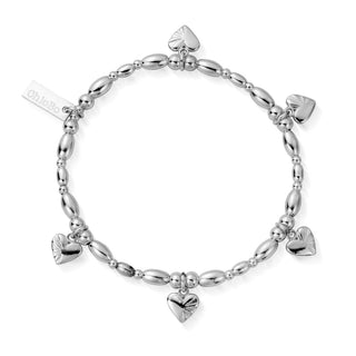 Chlobo Silver Life Lover Bracelet