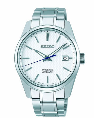 Seiko Presage Gents Automatic White Watch