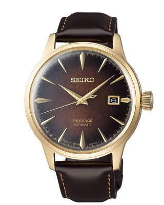 Seiko Presage Gents Brown Automatic Watch